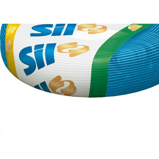 Fio Cabinho Flexivel Sil 750V ''Por Metro'' 120Mm Azul 