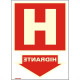Placa Sinalizacao Pvc 20X30 ''Hidrante'' Fluorescente 250Be Placa Sinalizacao Pvc 20X30 ''Hidrante'' Fluorescente 250Be