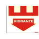 Placa Sinalizacao Pvc 20X30 ''Hidrante'' Fluorescente 250Be Placa Sinalizacao Pvc 20X30 ''Hidrante'' Fluorescente 250Be