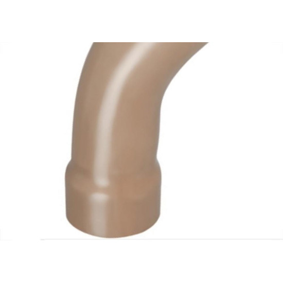 Curva Marrom Krona Liso Liso 50Mm X 45 397 - Kit C/5 Curva Marrom Krona Liso Liso 50Mm X 45 397 - Kit C/5