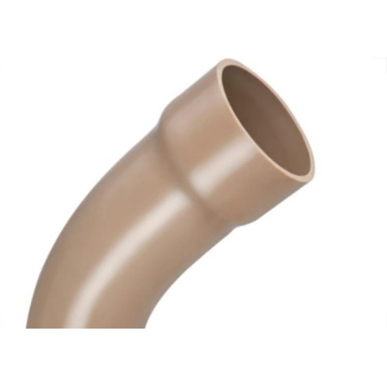 Curva Marrom Krona Liso Liso 50Mm X 45 397 - Kit C/5 Curva Marrom Krona Liso Liso 50Mm X 45 397 - Kit C/5