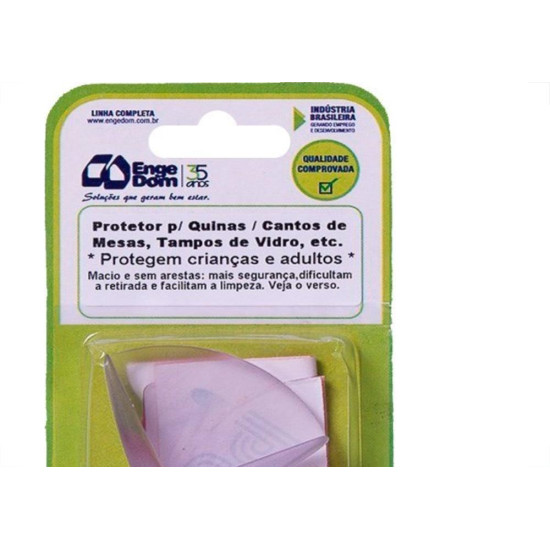 Protetor Canto Mesa Engedom 1,7Cm 2Pecas 2114