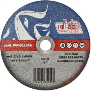 Disco De Corte Para Inox Disflex 7 X 7/8 15038 - Kit C/10 