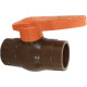 Registro Esfera Pvc Tigre Pequeno 32Mm Liso Liso Registro Esfera Pvc Tigre Pequeno 32Mm Liso Liso