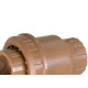Valvula Retencao Pvc Tigre Marrom 25Mm Valvula Retencao Pvc Tigre Marrom 25Mm
