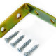 Cantoneira Moveis Zamar Branca 3'' 25 Pecas Cantoneira Moveis Zamar Branca 3'' 25 Pecas