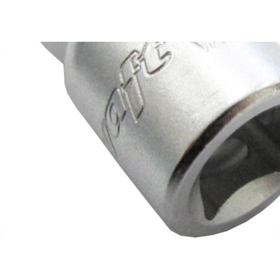 Adaptador Soquete Estriado Waft Cromo Vanadium 1/4 Femea X 3/8 Macho 6320