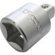 Adaptador Soquete Estriado Waft Cromo Vanadium 1/2 Femea X 3/8 Macho 6323