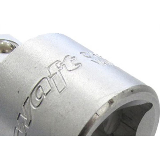 Adaptador Soquete Estriado Waft Cromo Vanadium 1/2 Femea X 3/8 Macho 6323