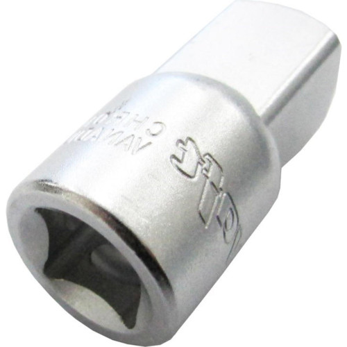 Adaptador Soquete Estriado Waft Cromo Vanadium 3/8 Femea X 1/2 Macho 6322