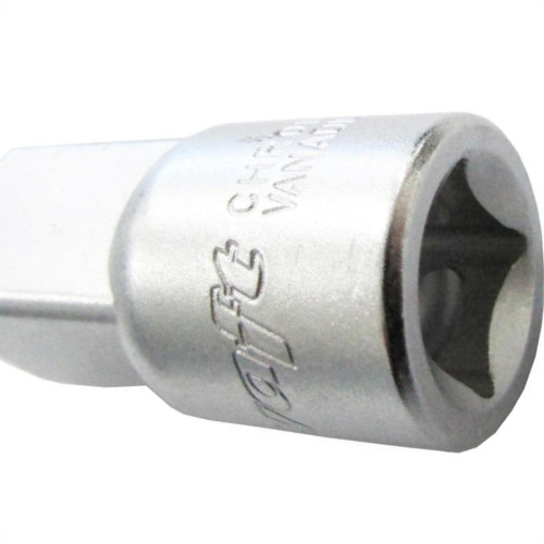 Adaptador Soquete Estriado Waft Cromo Vanadium 3/8 Femea X 1/2 Macho 6322