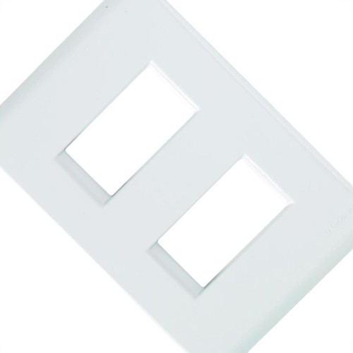 Placa Tramontina Liz 4X2 (2 Modulos Distanciada) Placa Tramontina Liz 4X2 (2 Modulos Distanciada)