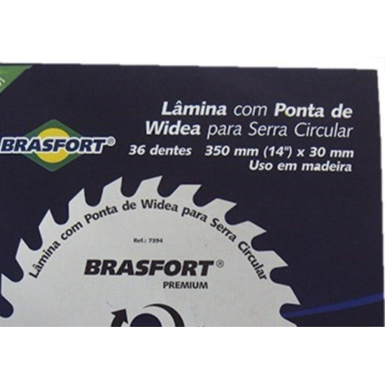 Serra Circular Widea Brasfort 350X36X30 7394 Serra Circular Widea Brasfort 350X36X30 7394