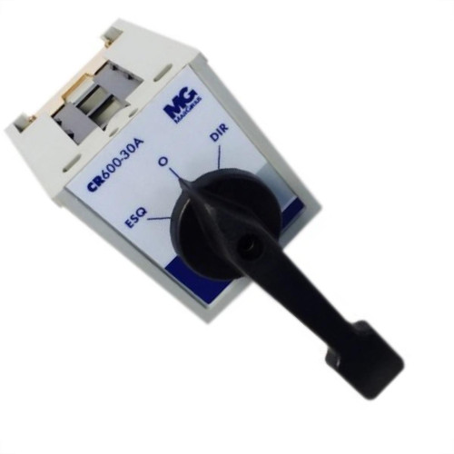 Chave Margirius Cr603 Reversora Alavanca 30A Preta Pa011801 Chave Margirius Cr603 Reversora Alavanca 30A Preta Pa011801