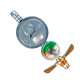 Regulador Gas Alianca Pequeno 505 Manometro 70946 Regulador Gas Alianca Pequeno 505 Manometro 70946