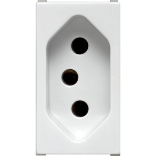 Kit C/5 - Modulo Soprano Ilus (Tomada 20A Branca) 5Ub99004