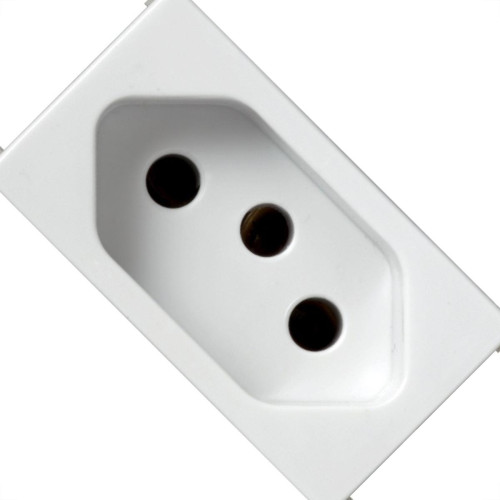 Kit C/5 - Modulo Soprano Ilus (Tomada 20A Branca) 5Ub99004