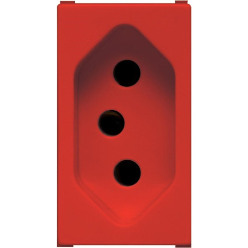 Kit C/2 - Modulo Soprano Ilus (Tomada 20A Vermelho) 5Ub99008 Kit C/2 - Modulo Soprano Ilus (Tomada 20A Vermelho) 5Ub99008