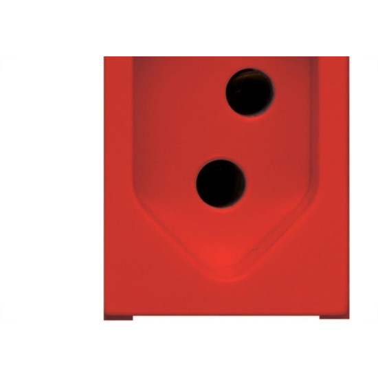 Kit C/2 - Modulo Soprano Ilus (Tomada 20A Vermelho) 5Ub99008 Kit C/2 - Modulo Soprano Ilus (Tomada 20A Vermelho) 5Ub99008