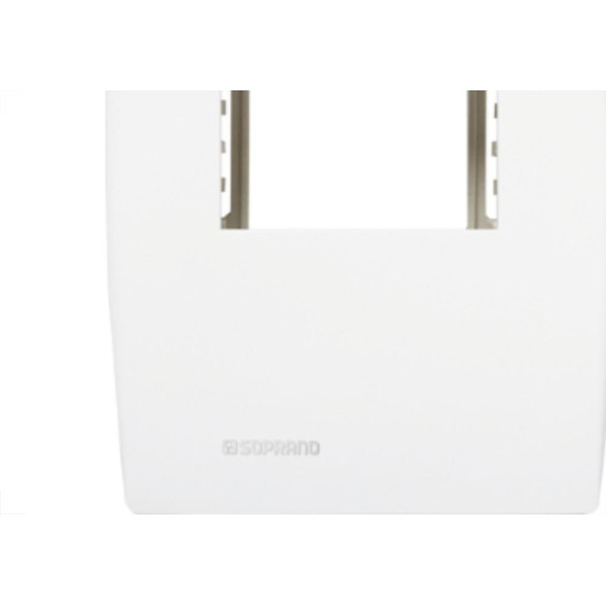 Kit C/2 - Placa Soprano Ilus 4X2 (1 Modulo Horizontal) 5T... Kit C/2 - Placa Soprano Ilus 4X2 (1 Modulo Horizontal) 5T...