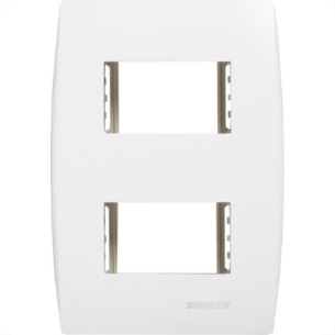 Placa Soprano Ilus 4X2 (2 Modulo Distanciada) 5Tg99025