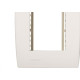 Placa Soprano Ilus 4X2 (3 Modulos Horizontal) 5Tg99026 Placa Soprano Ilus 4X2 (3 Modulos Horizontal) 5Tg99026