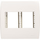 Placa Soprano Ilus 4X4 (2 Modulos Duplo) 5Tg99031 Placa Soprano Ilus 4X4 (2 Modulos Duplo) 5Tg99031