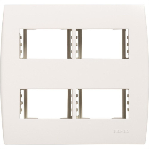 Placa Soprano Ilus 4X4 (4 Modulos Horizontal) 5Tg99032 Placa Soprano Ilus 4X4 (4 Modulos Horizontal) 5Tg99032
