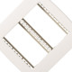 Placa Soprano Ilus 4X4 (6 Modulos Horizontal) 5Tg99033 Placa Soprano Ilus 4X4 (6 Modulos Horizontal) 5Tg99033