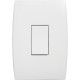Conjunto Soprano Ilus 4X2 Branco Com Placa(1Paralelo Vertical) 5Ta99043