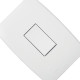 Conjunto Soprano Ilus 4X2 Branco Com Placa(1Paralelo Vertical) 5Ta99043