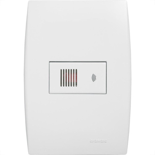 Kit C/2 - Conjunto Soprano Ilus 4X2 Branco Com Placa(1Par...