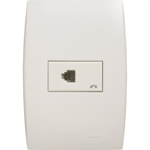 Conjunto Soprano Ilus 4X2 Branco Com Placa(1Rj11) 5Tg99061