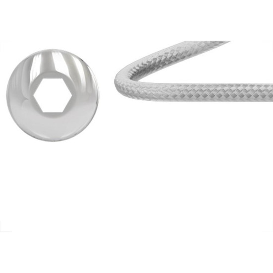 Engate Flexivel Metal Cromado Censi Malha Inox 60Cm 7546-1 Engate Flexivel Metal Cromado Censi Malha Inox 60Cm 7546-1