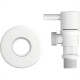 Registro Ducha Higienica Censi Abs Branco 1/4V 7557-01001 Registro Ducha Higienica Censi Abs Branco 1/4V 7557-01001