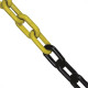 Corrente Pvc Juntalider 10 X 3,6M Amarela/Preta Corrente Pvc Juntalider 10 X 3,6M Amarela/Preta
