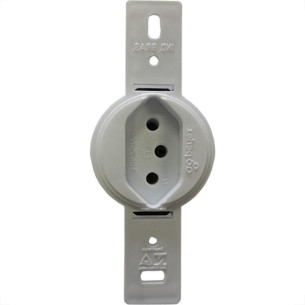 Kit C/2 - Conjunto Para Condulete Perlex Tomada 2 Polos +...
