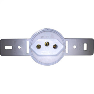 Kit C/2 - Conjunto Para Condulete Perlex Tomada 2 Polos +...