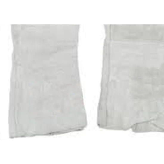 Luva Raspa Fena Punho 15Cm Com Reforco 326470 - Kit C/10 