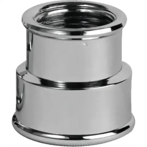Luva Latao Metais Rei Reducao 3/4X1/2'' Cromada 10156