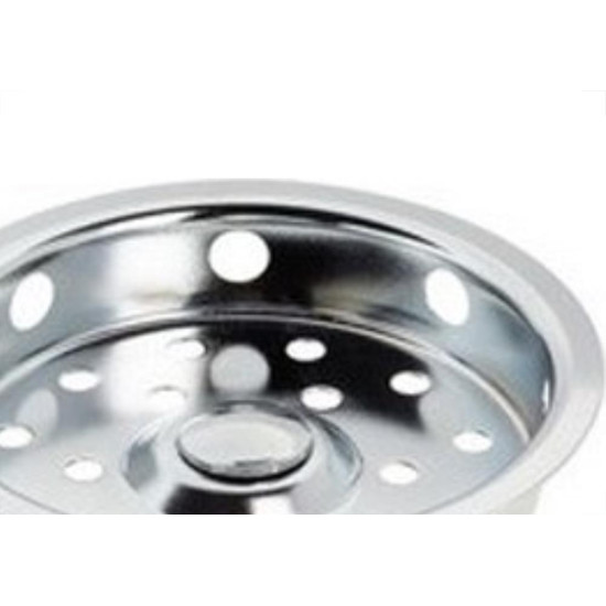 Cestinha Metal Metais Rei 4.1/2'' Cromada 10153 Cestinha Metal Metais Rei 4.1/2'' Cromada 10153