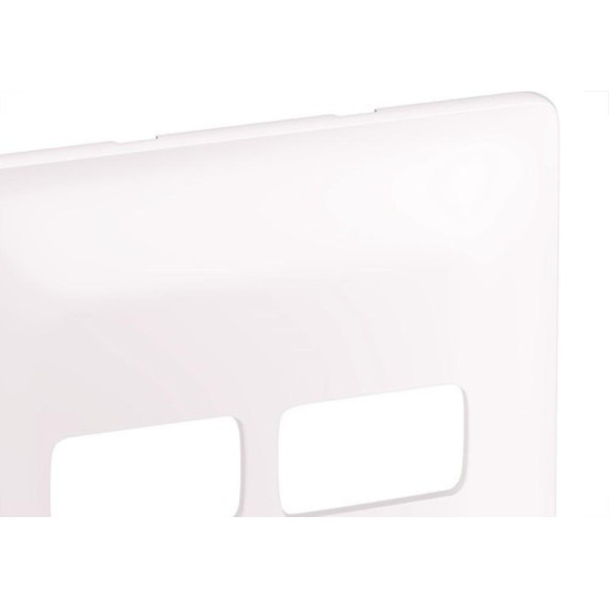 Placa Pial Zeffia 4X4 (1+1 Modulo) 680174