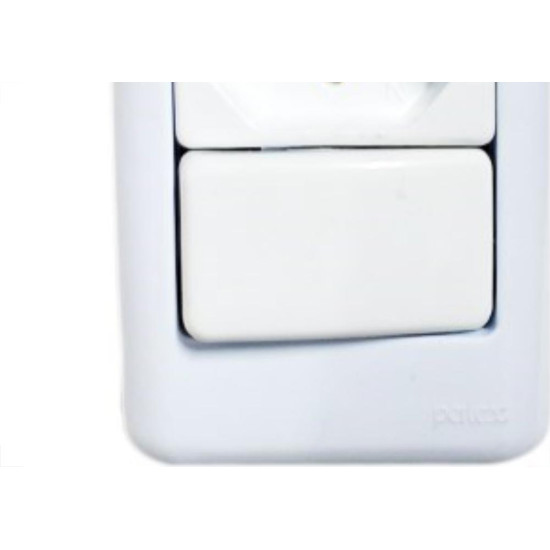 Sistema Perlex Branca (1 Paralelo+Tomada 10A) 3081P/11Br Sistema Perlex Branca (1 Paralelo+Tomada 10A) 3081P/11Br