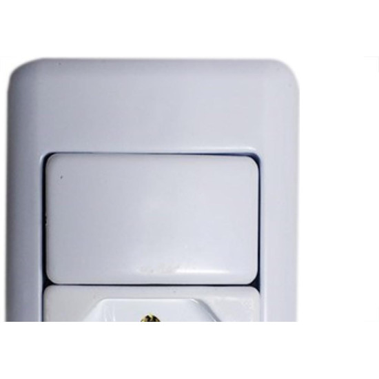 Kit C/5 - Sistema Perlex Branca (1 Paralelo+Tomada 20A) 3...