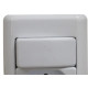 Sistema Perlex Branca (1 Simples+Tomada 10A) 3081/11Br Sistema Perlex Branca (1 Simples+Tomada 10A) 3081/11Br
