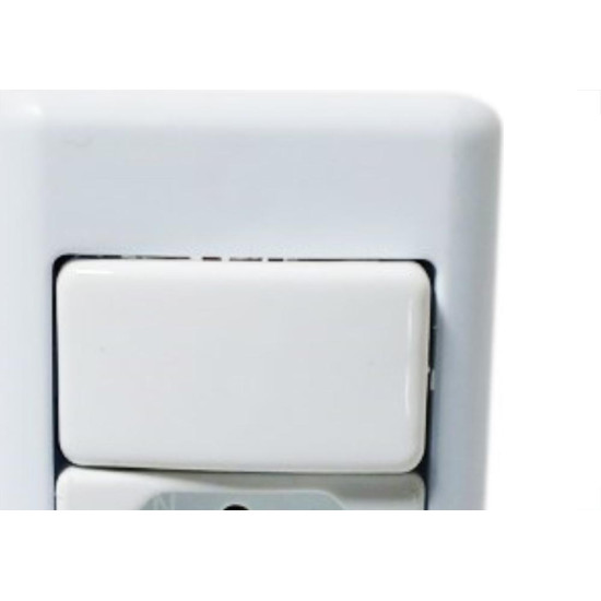 Sistema Perlex Branca (1 Simples+Tomada 20A) 3081/15Br