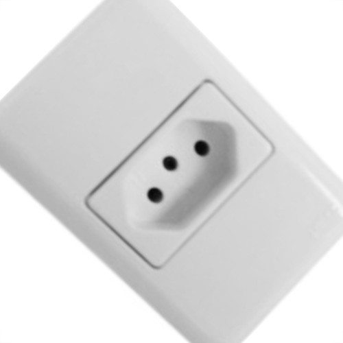 Kit C/2 - Sistema Perlex Branca (1 Tomada 10A) 3011Br