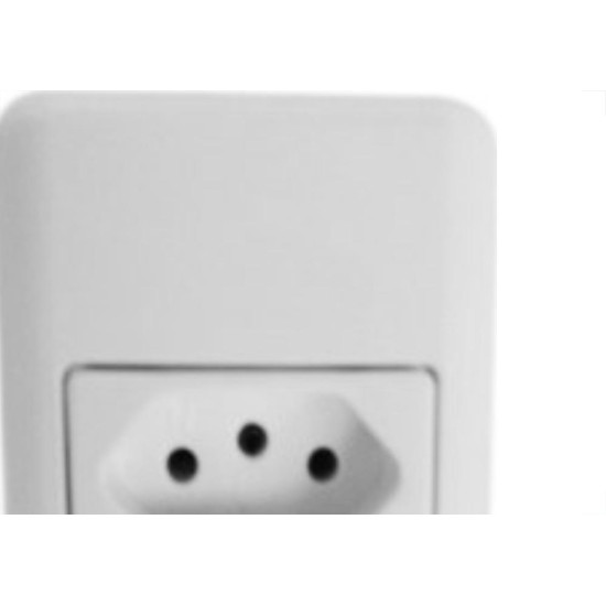 Kit C/2 - Sistema Perlex Branca (1 Tomada 10A) 3011Br