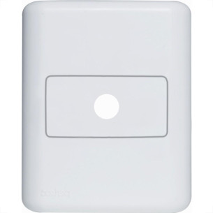 Sistema Perlex Branca (Placa 2X2 1Furo) 30Pl6Br