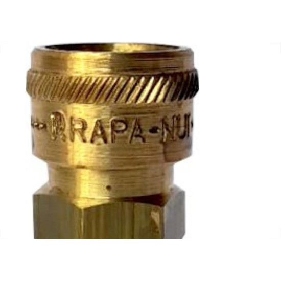 Engate Rapido Ar Rapanui 1/4X1/2 Femea Macho Er10 Engate Rapido Ar Rapanui 1/4X1/2 Femea Macho Er10